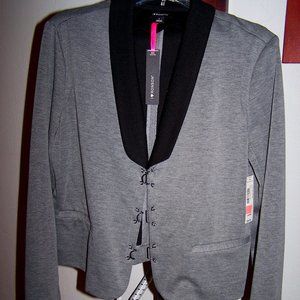 NWT I🤍Ronson size Large gray with black